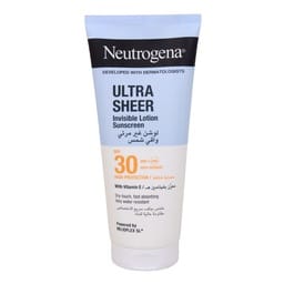 Neutrogena Ultra Sheer Invisible Lotion Sunscreen SPF30 200 ml