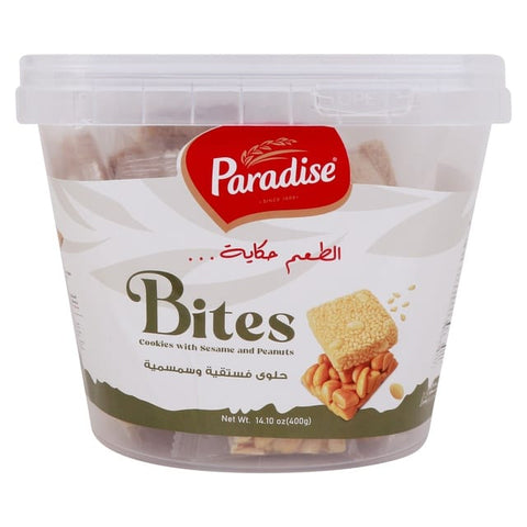 Paradise Bites Cookies with Sesame and Peanuts 400 g