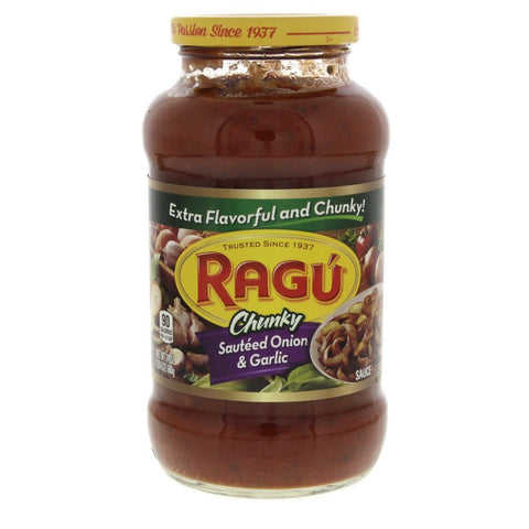 GETIT.QA- Qatar’s Best Online Shopping Website offers RAGU ROBUSTO ONION&GARLIC 24OZ at the lowest price in Qatar. Free Shipping & COD Available!