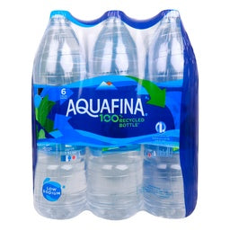 Aquafina Mineral Water Value Pack 6 x 1.5 Litres
