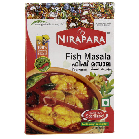 GETIT.QA- Qatar’s Best Online Shopping Website offers NIRAPARA FISH MASALA 200 G at the lowest price in Qatar. Free Shipping & COD Available!