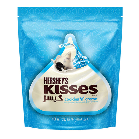 GETIT.QA- Qatar’s Best Online Shopping Website offers HERSHEY'S KISSES COOKIES 'N' CREME 325 G at the lowest price in Qatar. Free Shipping & COD Available!