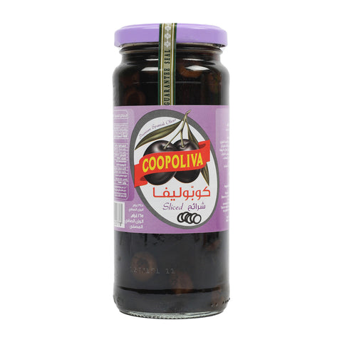 Coopoliva Sliced Black Olives 345 g Net (165 g Drained)