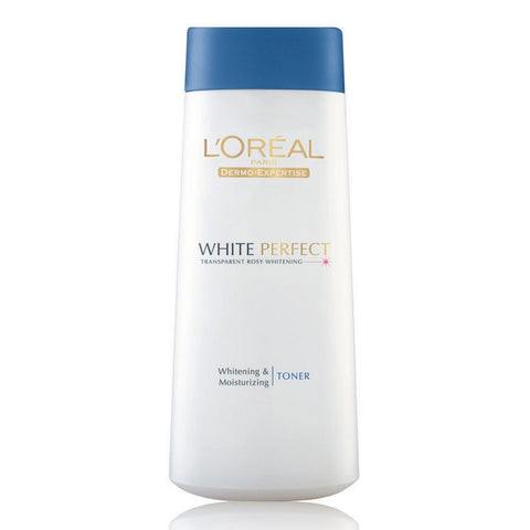 GETIT.QA- Qatar’s Best Online Shopping Website offers L'OREAL PARIS SKIN CARE WHITE PERFECT WHITENING AND MOISTURIZING TONER 200 ML at the lowest price in Qatar. Free Shipping & COD Available!