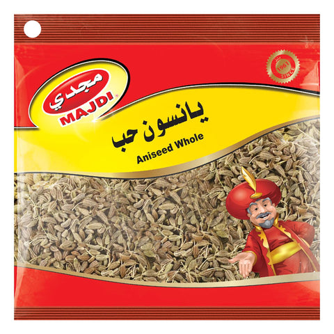 GETIT.QA- Qatar’s Best Online Shopping Website offers MAJDI ANISEED WHOLE 80 G
 at the lowest price in Qatar. Free Shipping & COD Available!