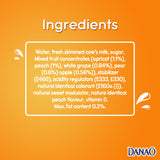GETIT.QA- Qatar’s Best Online Shopping Website offers DANAO NO ADDED SUGAR PEACH & APRICOT JUICE DRINK WITH MILK 180 ML at the lowest price in Qatar. Free Shipping & COD Available!