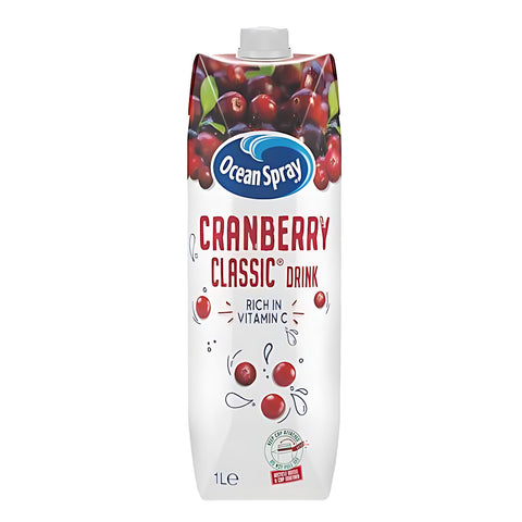 GETIT.QA- Qatar’s Best Online Shopping Website offers OCEAN SPRAY CRANBERRY CLASSIC JUICE DRINK 1 LITRE at the lowest price in Qatar. Free Shipping & COD Available!