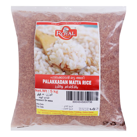 GETIT.QA- Qatar’s Best Online Shopping Website offers ROYAL PALAKKADAN MATTA RICE 5 KG at the lowest price in Qatar. Free Shipping & COD Available!