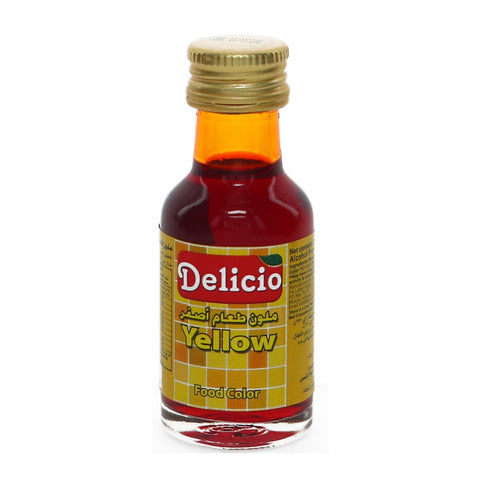 GETIT.QA- Qatar’s Best Online Shopping Website offers DELICIO FOOD COLOR YELLOW 28ML at the lowest price in Qatar. Free Shipping & COD Available!