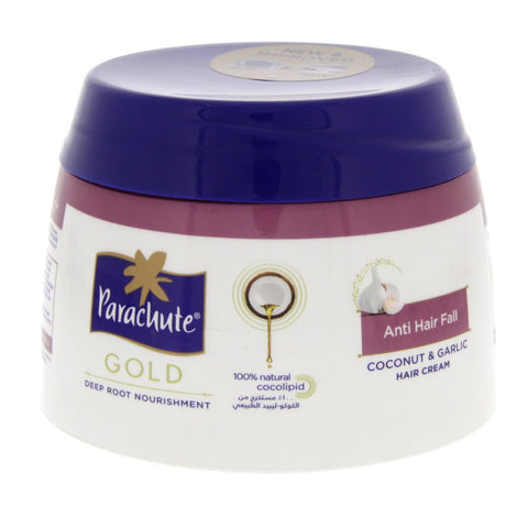 GETIT.QA- Qatar’s Best Online Shopping Website offers PARACHUTE GOLD COCONUT AND GARLIC HAIR CREAM 210 ML at the lowest price in Qatar. Free Shipping & COD Available!