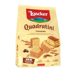 Loack Quadratni Tiramisu Wafer Cookies 220 g