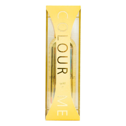 GETIT.QA- Qatar’s Best Online Shopping Website offers COLOUR ME EDP GOLD FOR MEN 90 ML at the lowest price in Qatar. Free Shipping & COD Available!