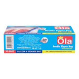GETIT.QA- Qatar’s Best Online Shopping Website offers Ola Double Zipper Bag Small 30 pcs at the lowest price in Qatar. Free Shipping & COD Available!

