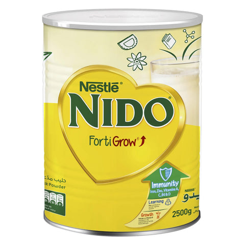 GETIT.QA- Qatar’s Best Online Shopping Website offers NESTLE NIDO FORTIFIED MILK POWDER 2.5 KG at the lowest price in Qatar. Free Shipping & COD Available!