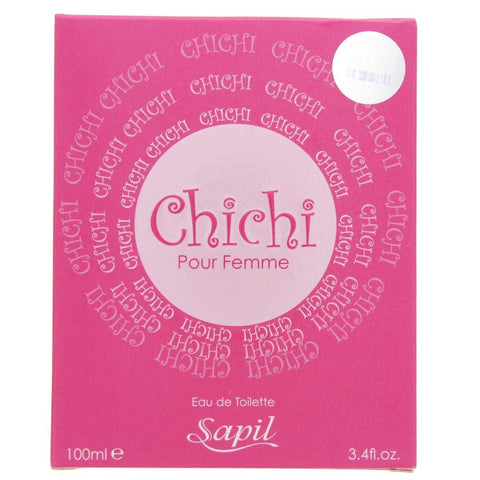 GETIT.QA- Qatar’s Best Online Shopping Website offers SAPIL CHICHI EAU DE TOILETTE FOR WOMEN 100 ML at the lowest price in Qatar. Free Shipping & COD Available!