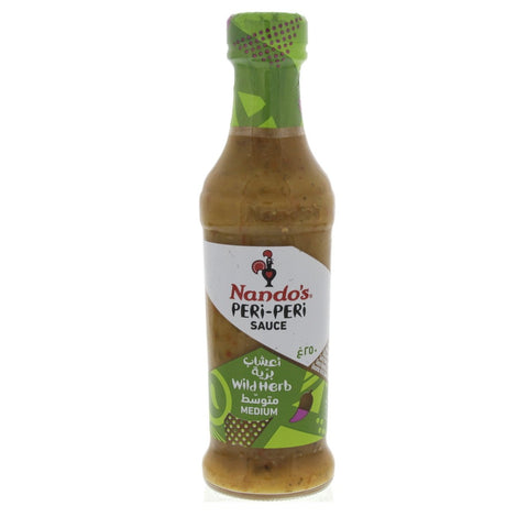 GETIT.QA- Qatar’s Best Online Shopping Website offers NANDO'S PERI PERI SAUCE WILD HERB 250 G at the lowest price in Qatar. Free Shipping & COD Available!