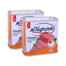 Al Taghziah Chicken Luncheon Meat 2 x 340 g