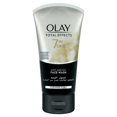 GETIT.QA- Qatar’s Best Online Shopping Website offers OLAY TOTAL EFFECTS 7INONE AGE-DEFYING FACE WASH 150 ML at the lowest price in Qatar. Free Shipping & COD Available!