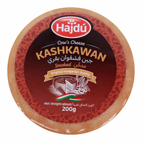 GETIT.QA- Qatar’s Best Online Shopping Website offers Hajdu Kashkawan Smoked Cow's Cheese 200 g at the lowest price in Qatar. Free Shipping & COD Available!
