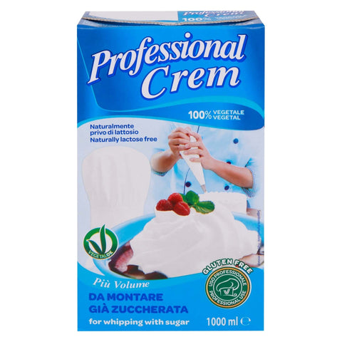 GETIT.QA- Qatar’s Best Online Shopping Website offers Professional Crem for Whipping with Sugar Gluten Free 1 Litre at the lowest price in Qatar. Free Shipping & COD Available!
