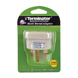 GETIT.QA- Qatar’s Best Online Shopping Website offers TERMINATOR TRAVEL ADAPTOR TL 11 at the lowest price in Qatar. Free Shipping & COD Available!