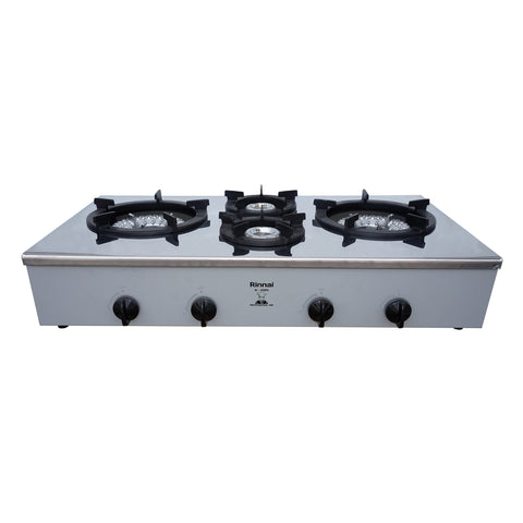 GETIT.QA- Qatar’s Best Online Shopping Website offers RINNAI GAS TABLE RI-4RSP 4BURNERS at the lowest price in Qatar. Free Shipping & COD Available!