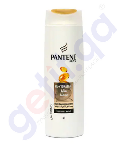 BUY PANTENE RE- HYDRATANT SHAMPOO 400ML IN QATAR | HOME DELIVERY WITH COD ON ALL ORDERS ALL OVER QATAR FROM GETIT.QA