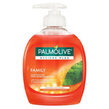 GETIT.QA- Qatar’s Best Online Shopping Website offers PALMOLIVE HANDWASH FAMILY LIQUID ANTI-BACTERIAL HYGIENE PLUS 300 ML at the lowest price in Qatar. Free Shipping & COD Available!