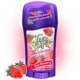 GETIT.QA- Qatar’s Best Online Shopping Website offers MENNEN TEEN SPIRIT LADY SPEED STICK DEODORANT ANTI-PERSPIRANT SWEET STRAWBERRY 65 G at the lowest price in Qatar. Free Shipping & COD Available!