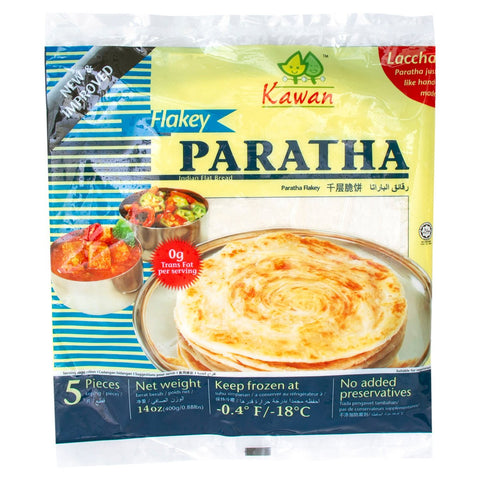 GETIT.QA- Qatar’s Best Online Shopping Website offers KAWAN PARATHA FLAKEY 5'S 400G at the lowest price in Qatar. Free Shipping & COD Available!