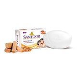 GETIT.QA- Qatar’s Best Online Shopping Website offers SANTOOR SOAP WHITE SANDAL & ALMOND MILK-- 125 G at the lowest price in Qatar. Free Shipping & COD Available!