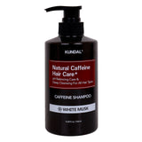 Kundal Natural Caffeine Hair Care+ Caffeine Shampoo White Musk 500 ml - GETIT.QA