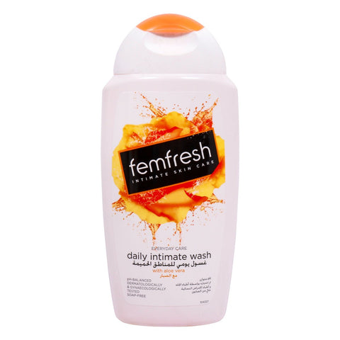 GETIT.QA- Qatar’s Best Online Shopping Website offers FEM FRESH DAILY INTIMATE WASH WITH ALOE VERA 250 ML at the lowest price in Qatar. Free Shipping & COD Available!