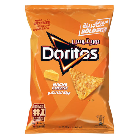 GETIT.QA- Qatar’s Best Online Shopping Website offers DORITOS NACHO CHEESE TORTILLA CHIPS 165 G at the lowest price in Qatar. Free Shipping & COD Available!