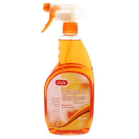 GETIT.QA- Qatar’s Best Online Shopping Website offers LULU GLASS & SURFACE CLEANER ORANGE 750ML at the lowest price in Qatar. Free Shipping & COD Available!