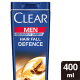 GETIT.QA- Qatar’s Best Online Shopping Website offers CLEAR MEN'S HAIR FALL DEFENCE ANTI-DANDRUFF SHAMPOO 400 ML at the lowest price in Qatar. Free Shipping & COD Available!