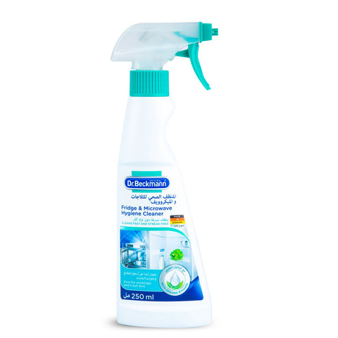 GETIT.QA- Qatar’s Best Online Shopping Website offers DR. BECKMANN FRIDGE AND MICROWAVE HYGIENE CLEANER 250 ML
 at the lowest price in Qatar. Free Shipping & COD Available!