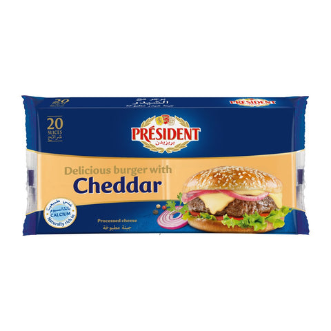 GETIT.QA- Qatar’s Best Online Shopping Website offers PRESIDENT DELICIOUS BURGER WITH CHEDDAR CHEESE 20 SLICES 400 G at the lowest price in Qatar. Free Shipping & COD Available!