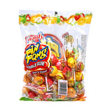 GETIT.QA- Qatar’s Best Online Shopping Website offers PIN PANG BUBBLE GUM LOLLIPOP CANDY 48 X 19G at the lowest price in Qatar. Free Shipping & COD Available!