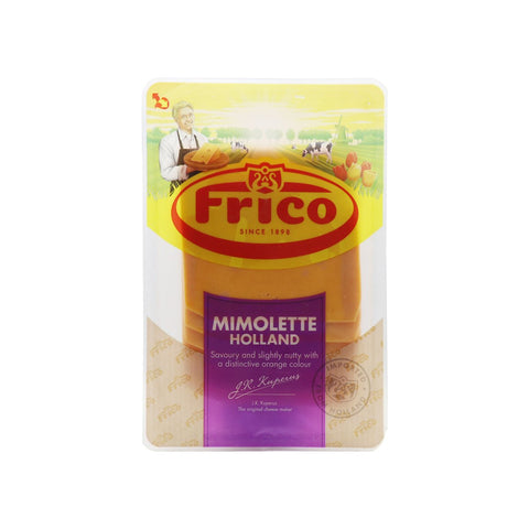 GETIT.QA- Qatar’s Best Online Shopping Website offers FRICO SLICED MIMOLETTE HOLLAND 150G at the lowest price in Qatar. Free Shipping & COD Available!