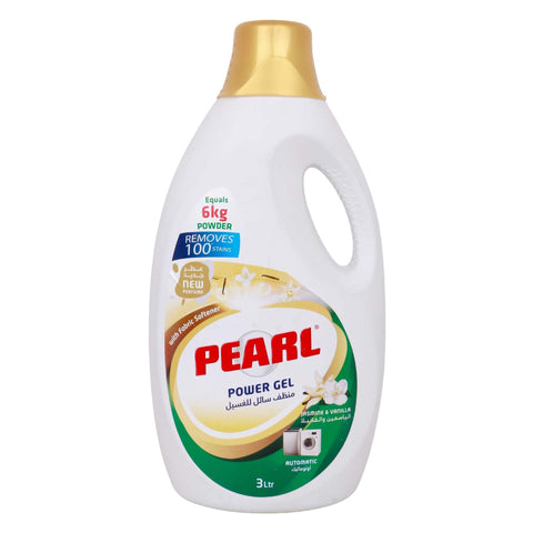 GETIT.QA- Qatar’s Best Online Shopping Website offers Pearl Power Gel Jasmine & Vanilla Liquid Detergent 3 Litres at the lowest price in Qatar. Free Shipping & COD Available!
