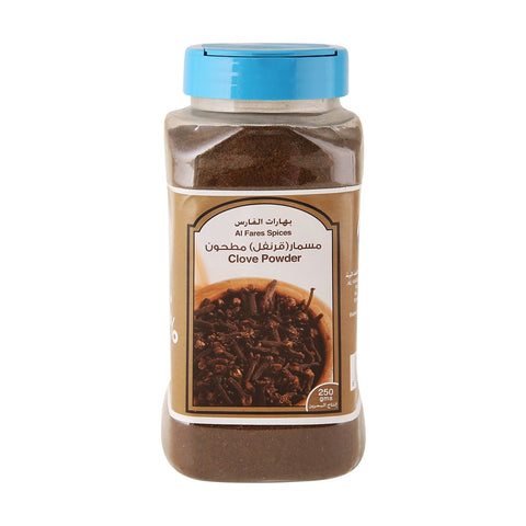 GETIT.QA- Qatar’s Best Online Shopping Website offers AL FARES CLOVE POWDER 250 G at the lowest price in Qatar. Free Shipping & COD Available!