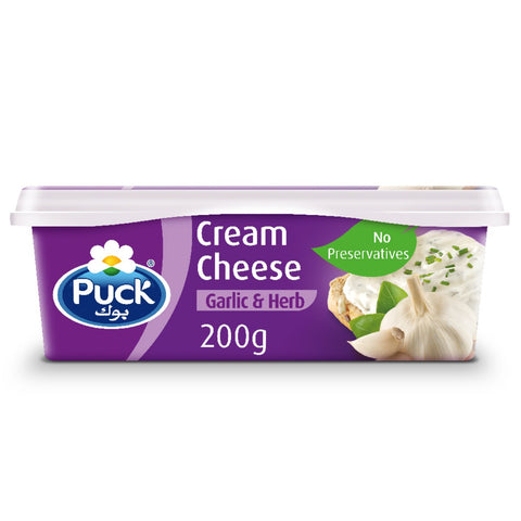 GETIT.QA- Qatar’s Best Online Shopping Website offers PUCK CREAM CHEESE GARLIC & HERBS SPREAD 200 G at the lowest price in Qatar. Free Shipping & COD Available!