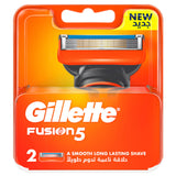 GETIT.QA- Qatar’s Best Online Shopping Website offers GILLETTE FUSION 5 MEN'S RAZOR BLADES REFILLS 2 PCS at the lowest price in Qatar. Free Shipping & COD Available!