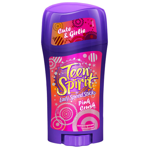 GETIT.QA- Qatar’s Best Online Shopping Website offers MENNEN LADY SPEED STICK TEEN SPIRIT DEODORANT ANTI-PERSPIRANT PINK CRUSH 65 G at the lowest price in Qatar. Free Shipping & COD Available!