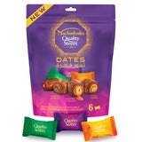 GETIT.QA- Qatar’s Best Online Shopping Website offers Mackintosh's Quality Street Dates Pouch 6 x 17 g at the lowest price in Qatar. Free Shipping & COD Available!
