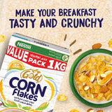 GETIT.QA- Qatar’s Best Online Shopping Website offers Nestle Gold Corn Flakes Breakfast Cereal 1 kg at the lowest price in Qatar. Free Shipping & COD Available!
