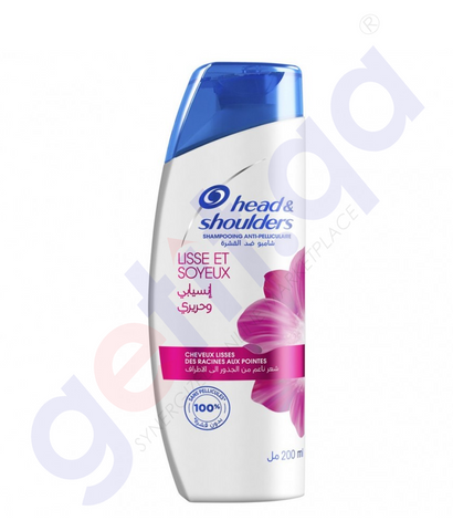 BUY HEAD & SHOULDER LISSE ET SOYEUX SHAMPOO 200ML IN QATAR | HOME DELIVERY WITH COD ON ALL ORDERS ALL OVER QATAR FROM GETIT.QA
