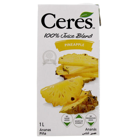 GETIT.QA- Qatar’s Best Online Shopping Website offers CERES PINEAPPLE JUICE 1 LITRE at the lowest price in Qatar. Free Shipping & COD Available!