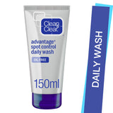 GETIT.QA- Qatar’s Best Online Shopping Website offers CLEAN & CLEAR DAILY FACIAL WASH ADVANTAGE SPOT CONTROL 150 ML at the lowest price in Qatar. Free Shipping & COD Available!